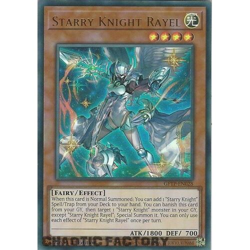 GFTP-EN028 Starry Knight Rayel Ultra Rare 1st Edition NM