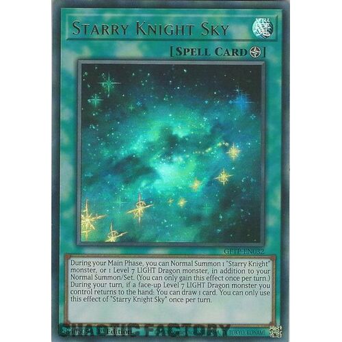 GFTP-EN032 Starry Knight Sky Ultra Rare 1st Edition NM