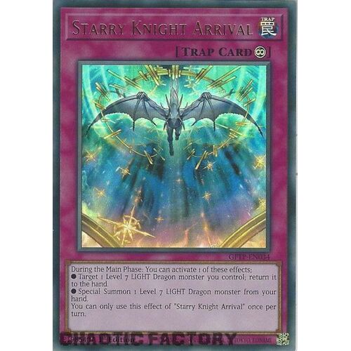 GFTP-EN034 Starry Knight Arrival Ultra Rare 1st Edition NM