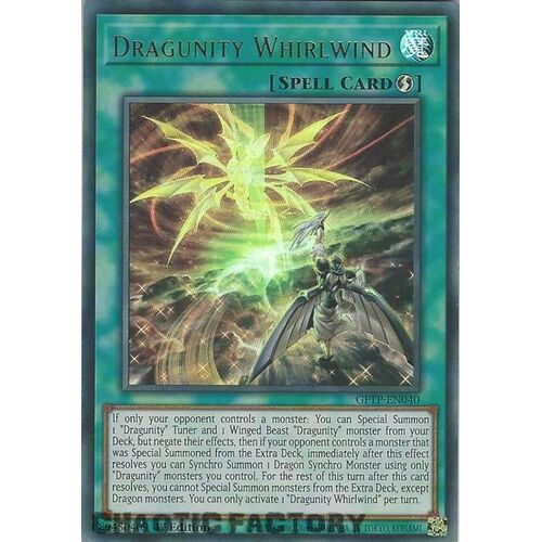 GFTP-EN040 Dragunity Whirlwind Ultra Rare 1st Edition NM