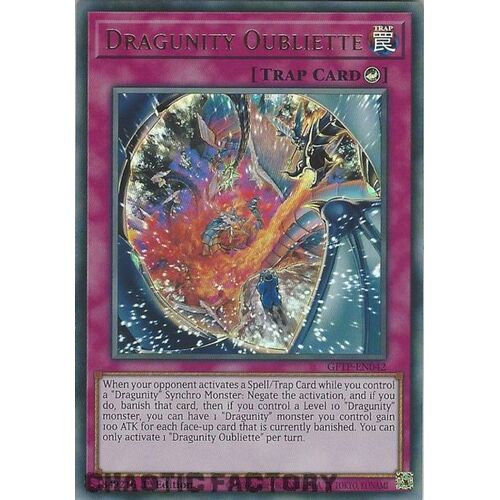GFTP-EN042 Dragunity Oubliette Ultra Rare 1st Edition NM
