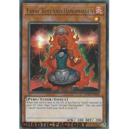 GFTP-EN046 Laval Volcano Handmaiden Ultra Rare 1st Edition NM