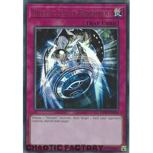 GFTP-EN056 Hieratic Seal of Banishment Ultra Rare 1st Edition NM