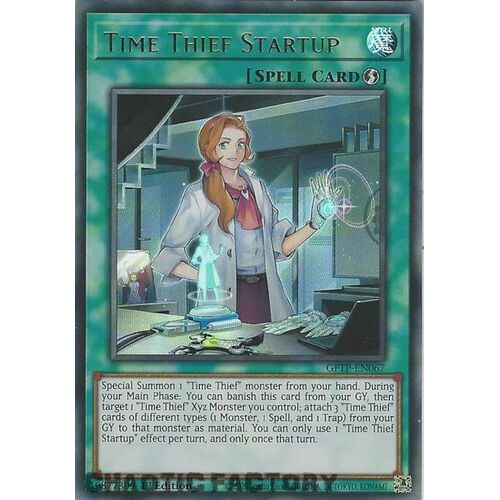 GFTP-EN067 Time Thief Startup Ultra Rare 1st Edition NM