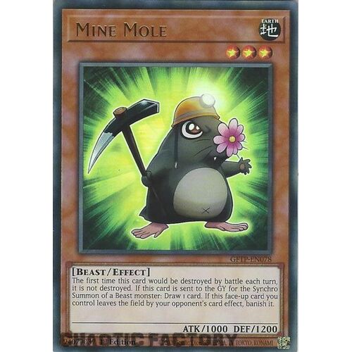 GFTP-EN078 Mine Mole Ultra Rare 1st Edition NM
