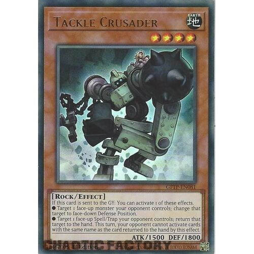 GFTP-EN081 Tackle Crusader Ultra Rare 1st Edition NM