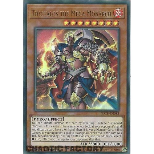 GFTP-EN082 Thestalos the Mega Monarch Ultra Rare 1st Edition NM