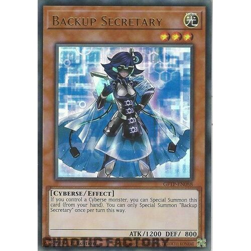 GFTP-EN088 Backup Secretary Ultra Rare 1st Edition NM