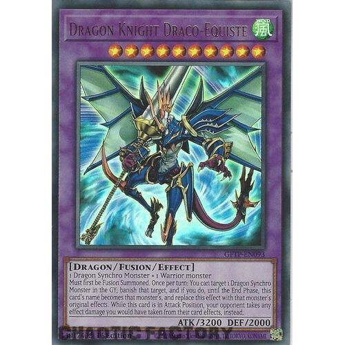GFTP-EN093 Dragon Knight Draco-Equiste Ultra Rare 1st Edition NM
