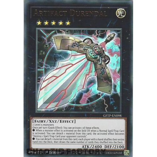 GFTP-EN098 Artifact Durendal Ultra Rare 1st Edition NM