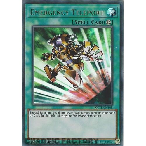GFTP-EN109 Emergency Teleport Ultra Rare 1st Edition NM