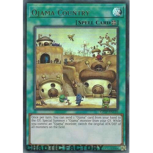 GFTP-EN110 Ojama Country Ultra Rare 1st Edition NM