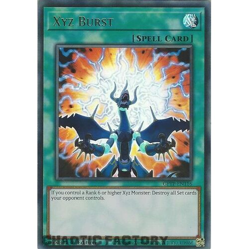 GFTP-EN116 Xyz Burst Ultra Rare 1st Edition NM