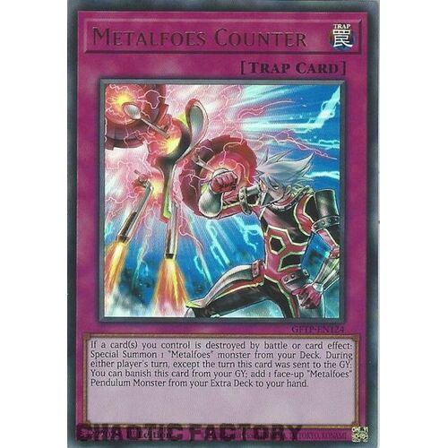 GFTP-EN124 Metalfoes Counter Ultra Rare 1st Edition NM
