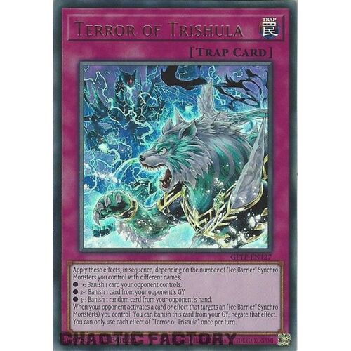 GFTP-EN127 Terror of Trishula Ultra Rare 1st Edition NM