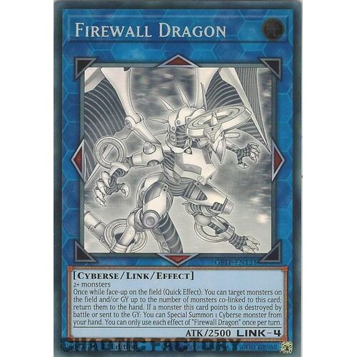 GFTP-EN131 Firewall Dragon (alternate artwork) Ghost Rare 1st Edition NM