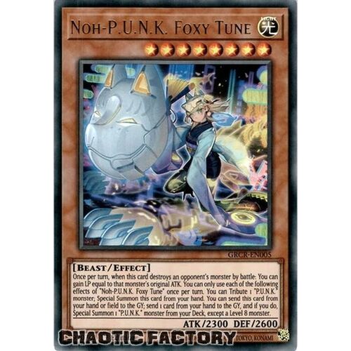 GRCR-EN005 Noh-P.U.N.K. Foxy Tune Ultra Rare 1st Edition NM