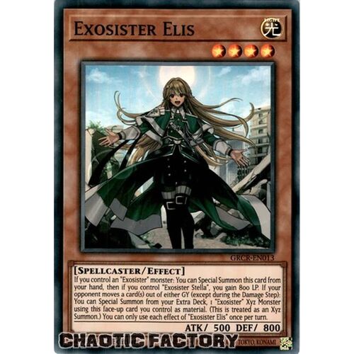 GRCR-EN013 Exosister Elis Super Rare 1st Edition NM