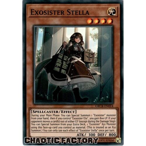 GRCR-EN014 Exosister Stella Super Rare 1st Edition NM