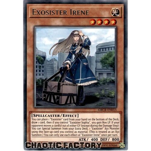 GRCR-EN015 Exosister Irene Rare 1st Edition NM