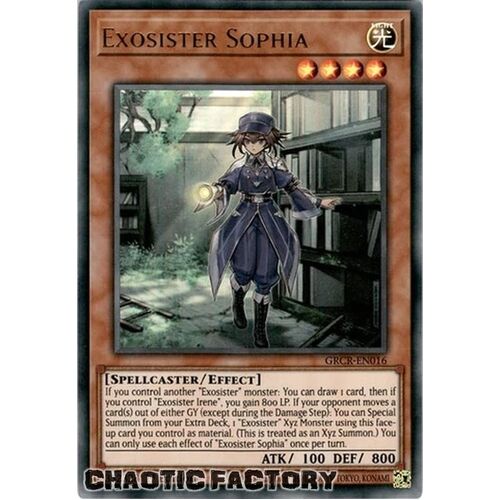 GRCR-EN016 Exosister Sophia Ultra Rare 1st Edition NM