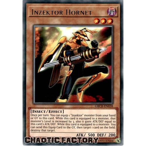 GRCR-EN038 Inzektor Hornet Rare 1st Edition NM