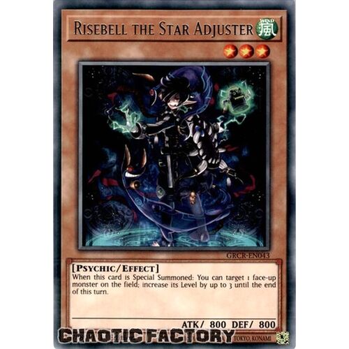 GRCR-EN043 Risebell the Star Adjuster Rare 1st Edition NM