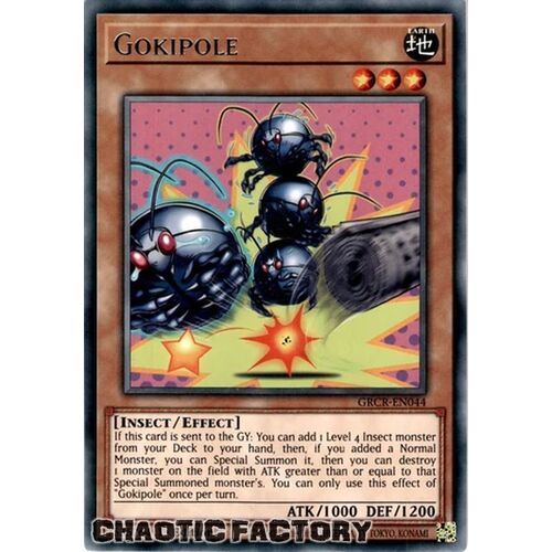GRCR-EN044 Gokipole Rare 1st Edition NM