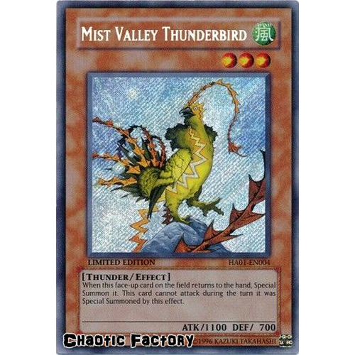 Mist Valley Thunderbird - HA01-EN004 - Secret Rare Limited (1st) Edition