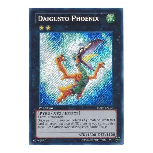 Daigusto Phoenix - HA06-EN054 - Secret Rare 1st Edition NM