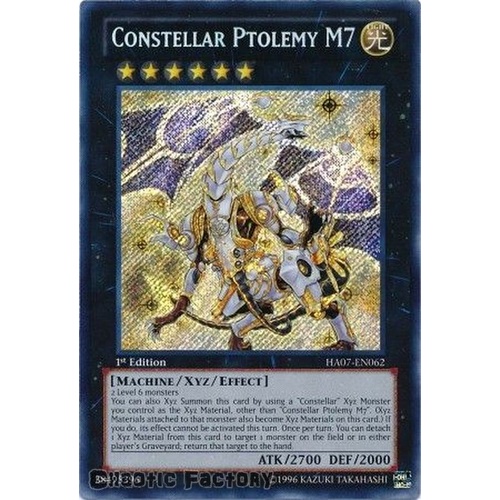 Constellar Ptolemy M7 - HA07-EN062 - Secret Rare 1st Edition NM