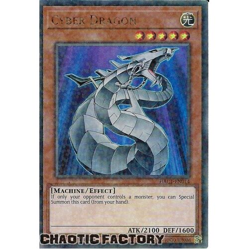 HAC1-EN014 Cyber Dragon Duel Terminal Ultra Parallel Rare 1st Edition NM