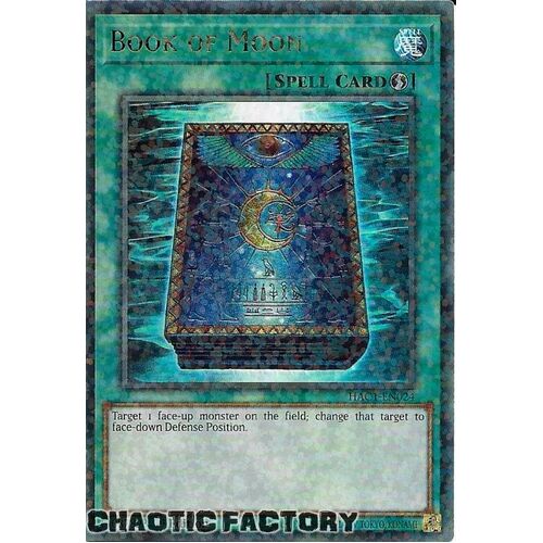 HAC1-EN024 Book of Moon Duel Terminal Ultra Parallel Rare 1st Edition NM