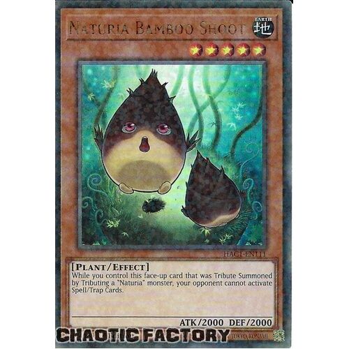 HAC1-EN111 Naturia Bamboo Shoot Duel Terminal Ultra Parallel Rare 1st Edition NM