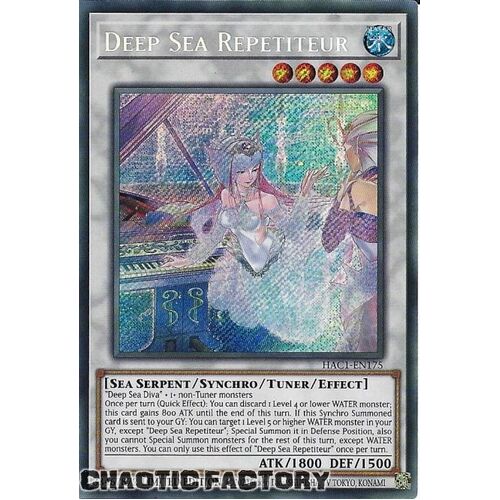 HAC1-EN175 Deep Sea Repetiteur Secret Rare 1st Edition NM