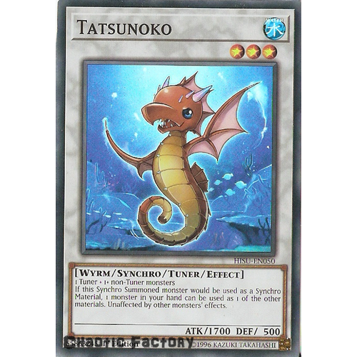 Yugioh HISU-EN050 Tatsunoko Super Rare 1st Edition NM