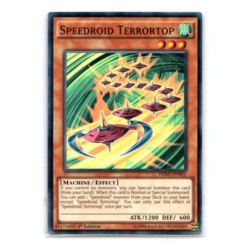 Speedroid Terrortop - HSRD-EN001 - Super Rare 1st Edition NM