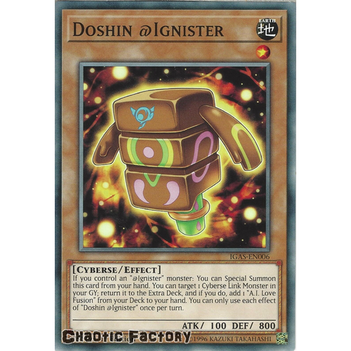IGAS-EN006 Doshin @Ignister Common 1st Edition NM