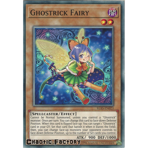 IGAS-EN023 Ghostrick Fairy Common 1st Edition NM