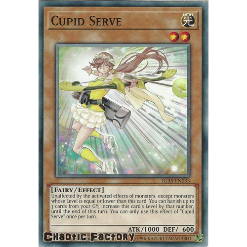 IGAS-EN033 Cupid Serve Common 1st Edition NM