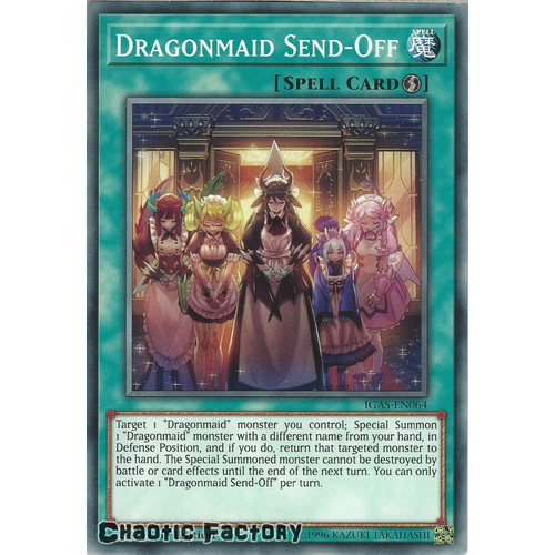 IGAS-EN064 Dragonmaid Send-Off Common 1st Edition NM