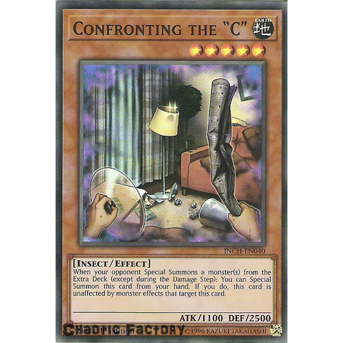 Yugioh INCH-EN040 Contronting the "C" Super Rare 1st Edtion NM