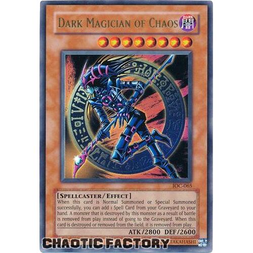 IOC-065 Dark Magician Of Chaos Ultra Rare Unlimited Edition LP