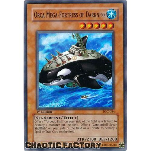 IOC-084 Orca Mega-Fortress Of Darkness Super Rare 1st Edition NM