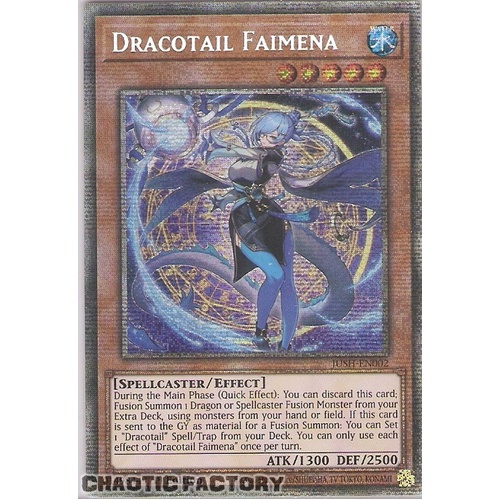 JUSH-EN002 Dracotail Faimena Starlight Rare 1st Edition NM