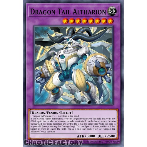 JUSH-EN006 Dracotail Arthalion Ultra Rare 1st Edition NM