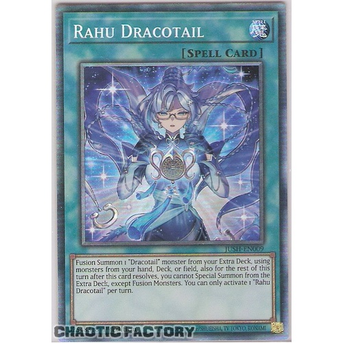 JUSH-EN009 Rahu Dracotail Collector's Rare 1st Edition NM