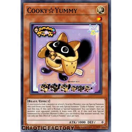 JUSH-EN017 Cooky☆Yummy Ultra Rare 1st Edition NM