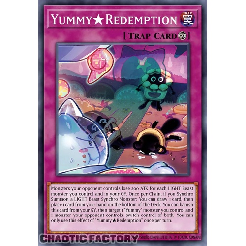 JUSH-EN026 Yummy★Redemption Super Rare 1st Edition NM