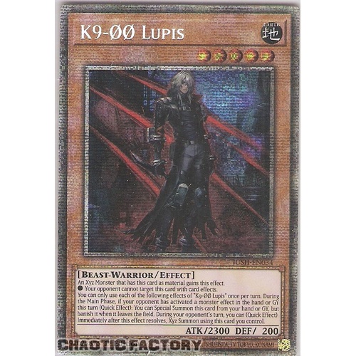 JUSH-EN034 K9-ØØ Lupis Starlight Rare 1st Edition NM